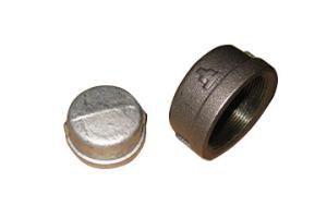 China 138GPa Cap Malleable Iron Pipe Fittings factory