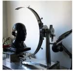 GB 2890-2009 Visual Field Mask Tester Fire Testing Device AC220V 50Hz