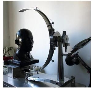 China GB 2890-2009 Visual Field Mask Tester Fire Testing Device AC220V 50Hz factory