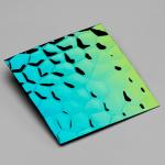 1219mm Color 3d Decoration Sheet Water Ripple Finished Stainless Steel Wall