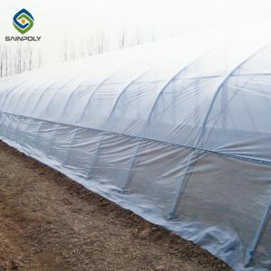 China Hot Galvanized Steel 12m Single Tunnel Greenhouse factory