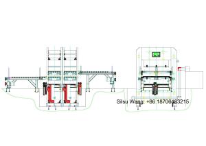 China Two Way Sliding Mold Curing Press factory