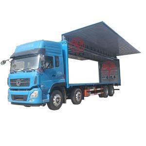 China Diesel Fuel Type Dongfeng Wing Span Mini Van Bodies Cargo Truck for 6 Passengers factory
