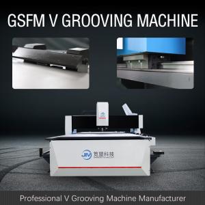 Four Sided V Slotting Machine Fully Automatic For Door Industry Precision