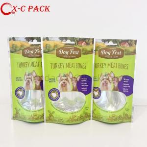 China Veterinary Grade Raw Food Freezer Bags Triple Layer Leak Proof Seams and Temperature Resistant Lamination Stand up Pouch factory