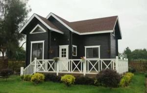 China Fast Assembly Steel Structure New Design Village Houses Modern Light Gauge Villa factory