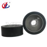 120*30*50mm Black Rubber Roller Feeding Wheel For Woodworking Two Sides Planer