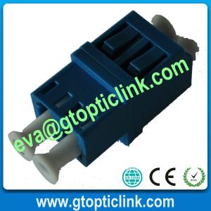 China LC Single Mode Duplex Fiber Optic Connector factory