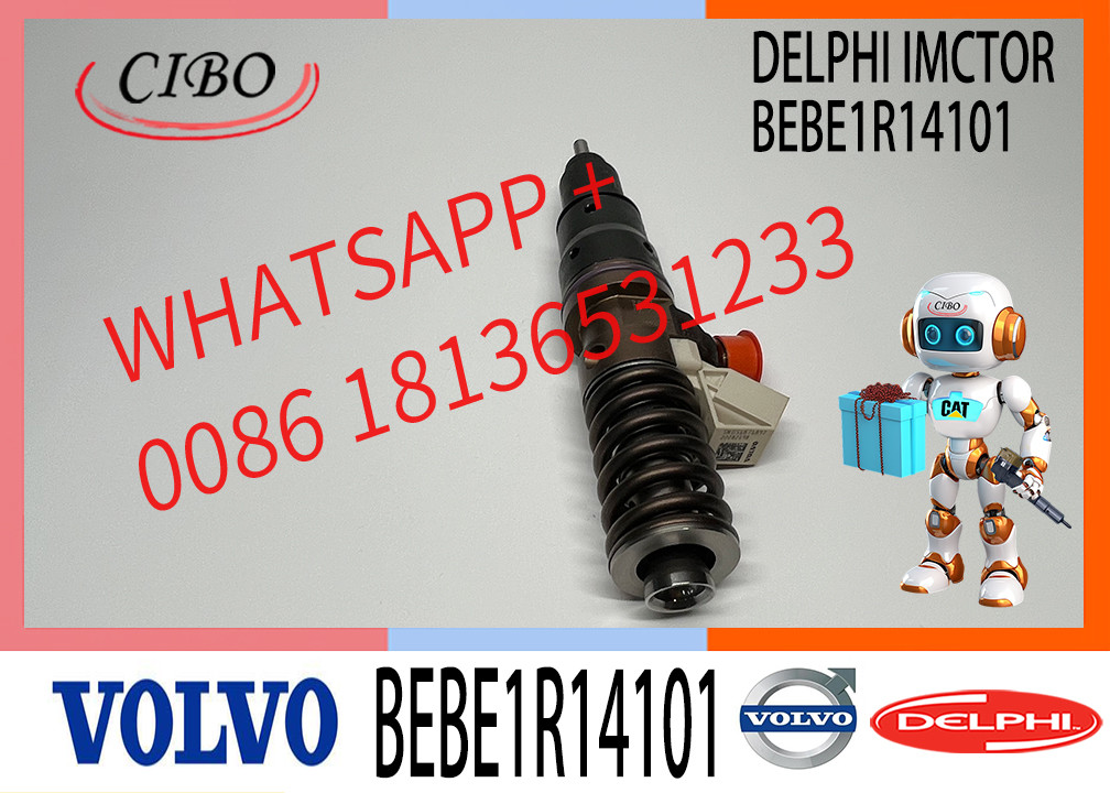 High Quality Diesel Fuel Injector BEBE1R14101 33800-84300 BEBJ1F05002 22282202 1112010-E9500 For VOL-VO F2E/BEBJ