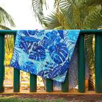 High Absorbency Soft Printed Microfiber Beach Towel for Beach Lovers and Hotels