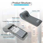 2G / 3G / 4G / Wifi Handheld Terminal Android 5.1 With 5.5 Inch Display
