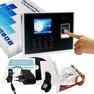 China RFID Card Fingerprint Time Attendance Terminal With Thermal Printer factory