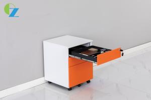 China 460MM Width Curved Drawer 3 Mobile Pedestal Cabinet For Office Furniture factory