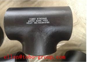 China TOBO STEEL Group High-pressured anti-corrosion composite cs and ss steel Elbow tee fittings factory