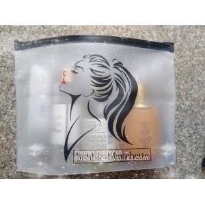 Matte Frosted Slider Zipper Bag Packing Storage Pouches Resealable clothing /