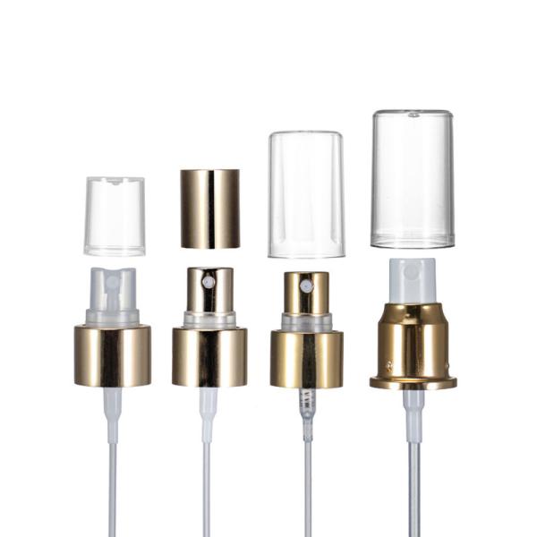 15mm Pump Spray Bottle Parts Gold Perfume Spray Head For Precise Luxurious