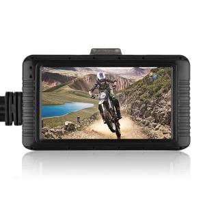 China RGB Display 3&quot; IPS Motorcycle Recorder Camera 32GB Memory factory