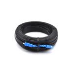 Round 100m 200m SC LC FTTH Drop Cable OFNP Jacket