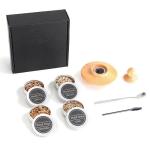 Hot Sale Wooden Cocktail Smoker Kit with Wooden Box Premium Wood Shavings and