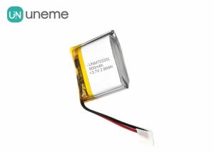 China 1C Discharge Current Lithium Polymer Power Pack , 703331 800mAh 3.7V Custom Battery Packs factory