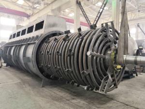 China 380v Chicken Waste Rendering Plant Blood Coil Dryer Long Service Life factory