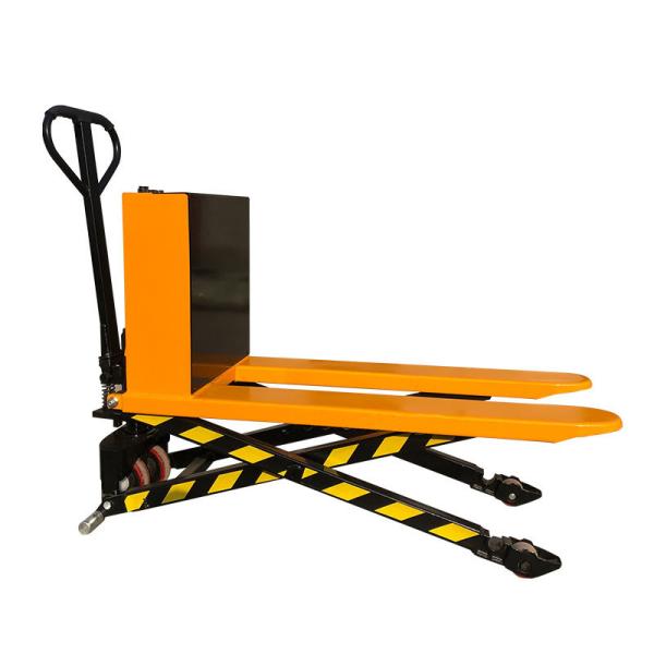 1.5T Manganese Steel Electric Scissor Pallet Truck Industrial Material Handling