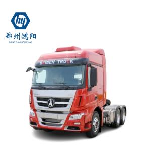 China Beiben Tractor Head Optimal For Heavy Duty Hauling Left Driving 6x4 tractor unit factory