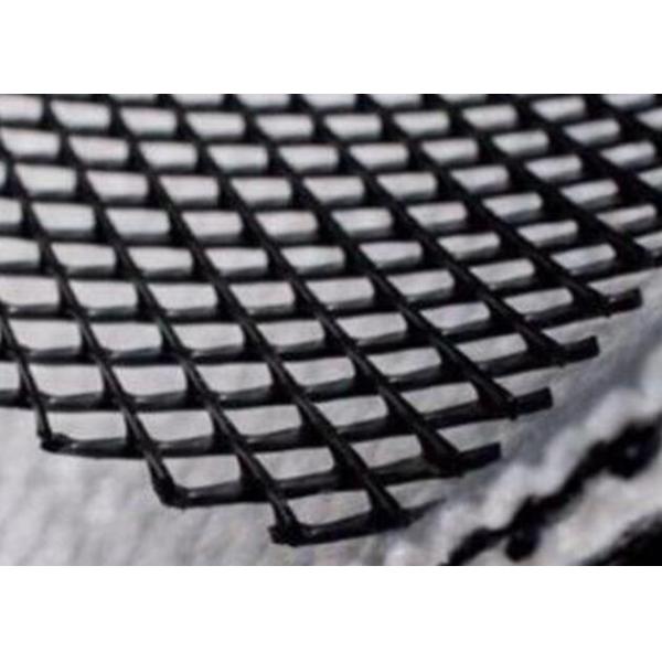 HDPE Bi - planner Geonet Geocomposite Drainage Net Composite For Landfill
