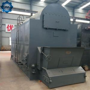 China Wood Pellet Chip Firewood Log Paddy Rice Husk Solid Fuel Biomass Fired Steam Boiler Heating System factory