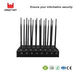 40m GSM Mobile Phone Signal Jammer 16 Antennas 2G 3G 4G 5G