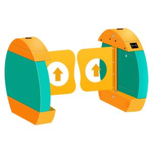 China Security Kindergarten Swing Barrier Access Control Turnstile Gate factory