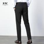 Plus Size Chino Casual Men's Pants Trousers with Side Pockets in Nonwoven Fabric