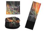 Skiing Black Polar Headwear Anti - UV Good Hand Touch For Outdoor Activities
