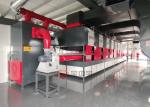 Auto Sheet Metal Paint Line With Infrared Lamp Heat System