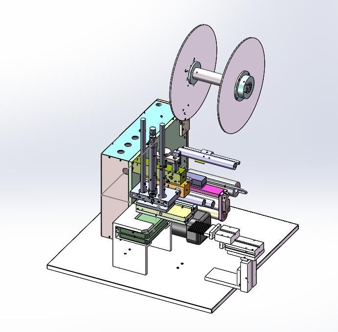 High Quality Semi Automatic Flat Surface Labeling machine For Flat Bottle Tea Bags Labeling Applicator