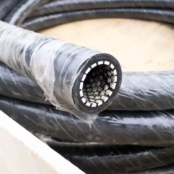 Suction Hose Strong Vacuum Reinforced Lightweight High Flow Efficiency