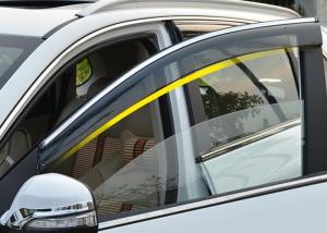 China Injection Molding Window Visors with Trim Stripe For Chery Tiggo5 2014 2016 factory