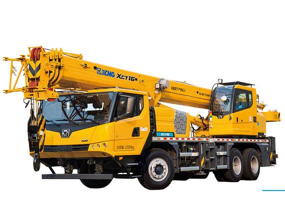 XCT16 16 Ton industrial portable truck crane With Hydraulic Outriggers