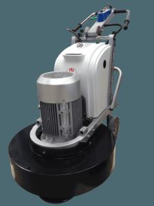 China 7.5 Kw Walk Behind Concrete Floor Grinding Machine 12 Heads Four Grinding Plate factory