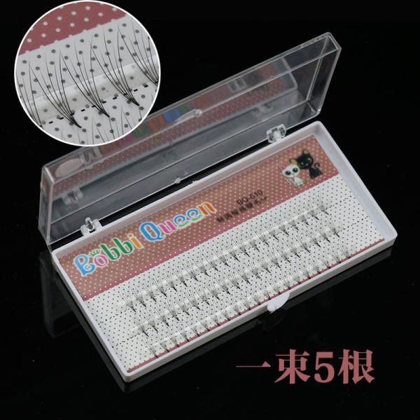 5D Eyelash Extensions Individual , Private Label Eyelash Extensions Silk