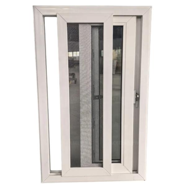North American Modern Design PVC Sliding Window UPVC Plastic Sliding Glass