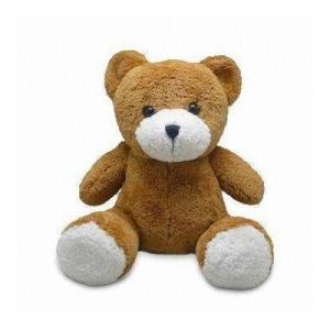 China Stuffed Plush Voice Device Brown Music Teddy Bear wit /without head moving factory