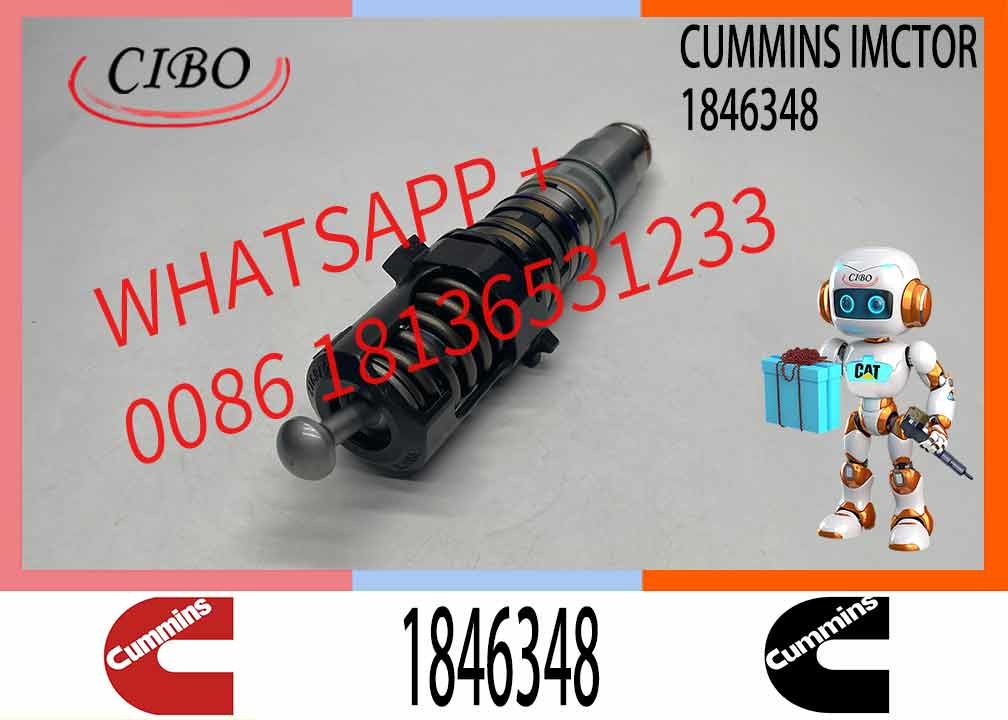 Diesel Engine Parts Injector 1846351 1846350 1846348 For C-cummins Qsx15 Engine
