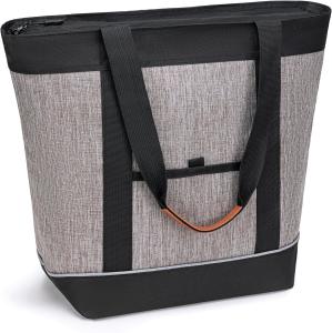 China Transport Large Insulated Reusable Grocery Tote Picnic Custom Travel Cooler Bag For Cold Or Hot Food factory
