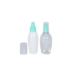 Multipurpose UKL01 Bowling Shape Lotion Pump PET Plastic Bottle for Creams