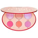 Eco Friendly 6 Shades Cosmetic Eyeshadow Palette With Embroidery Cover