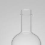Food Grade Glass Bottle for Rum Vodka Whisky Tequila Gin 750ml 720g Cork