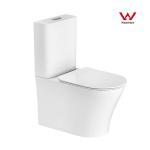 ARROW AB2232H/AS8232D 2 Piece Toilet Seat Dual Flush Washdown