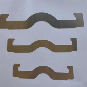 China Anti Corrosion Pipe Spring Clamp Conduit Spring Clips Uniform Surface factory