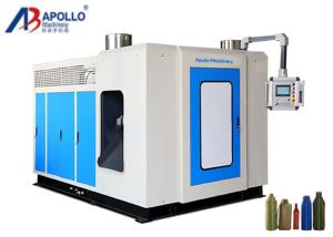 China 5L lubricant oil bottle plasitc extrusion automatic blow molding machinery factory